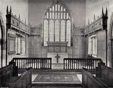 Sanctuary panelling