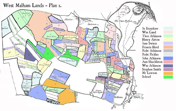 West Malham Fields 1760