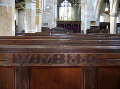 Walter Morrison's pew